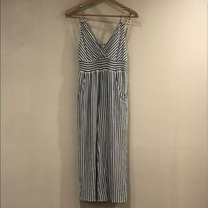 Striped jumpsuit